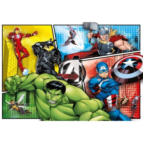 Пазл Clementoni "Avengers", 104 элемента - lebebe-boutique - 2