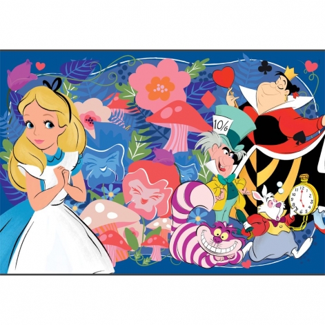Пазл Clementoni "Alice in Wonderland", 104 элемента - lebebe-boutique - 2