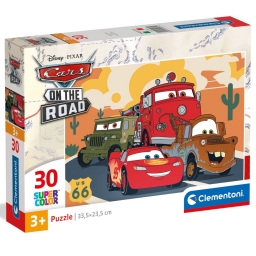 Пазл Clementoni "Cars on the Road", 30 элементов