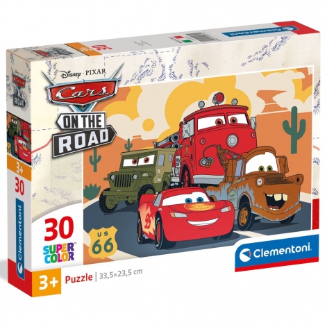 Пазл Clementoni "Cars on the Road", 30 элементов