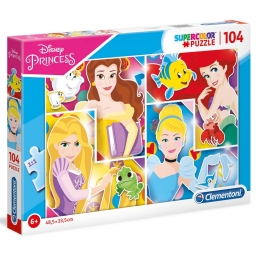 Пазл Clementoni "Disney Princesses", 104 элемента