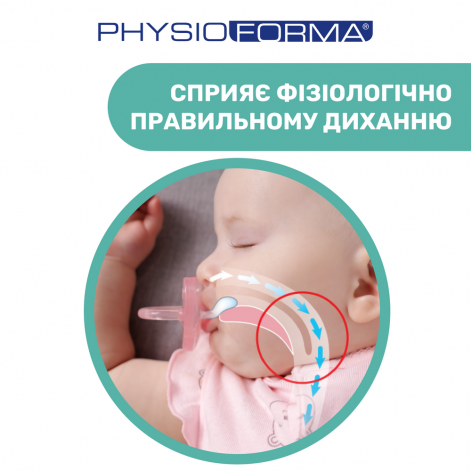 Пустышка Physio Comfort силиконовая от 2 до 6 месяцев 1шт. (голубая) - lebebe-boutique - 7