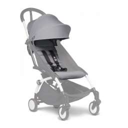 Комплект кольоровий Stokke® YOYO® 6+ (капюшон та дод. м'яка вкладка), кол. сірий (Stone)