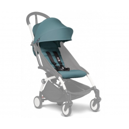 Комплект кольоровий Stokke® YOYO® 6+ (капюшон та дод. м'яка вкладка), кол. морська хвиля (Aqua)