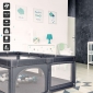 Манеж Playpark (з 48 кульками)  BabyGO (сірий)  - lebebe-boutique - 11