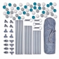 Манеж Playpark (з 48 кульками)  BabyGO (сірий)  - lebebe-boutique - 5