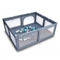 Манеж Playpark (з 48 кульками)  BabyGO (сірий)  - lebebe-boutique - 12
