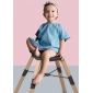 Carou 360° дитячий стільчик для годування 3в1 BabyGO (сірий)  - lebebe-boutique - 8