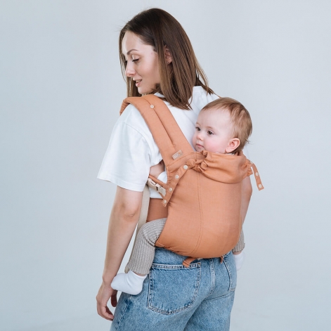 Эрго-рюкзак Primo - Абрикос Love & Carry - lebebe-boutique - 4
