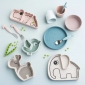 Силиконовая тарелка Stick&Stay Elphee (Песочная) - lebebe-boutique - 2