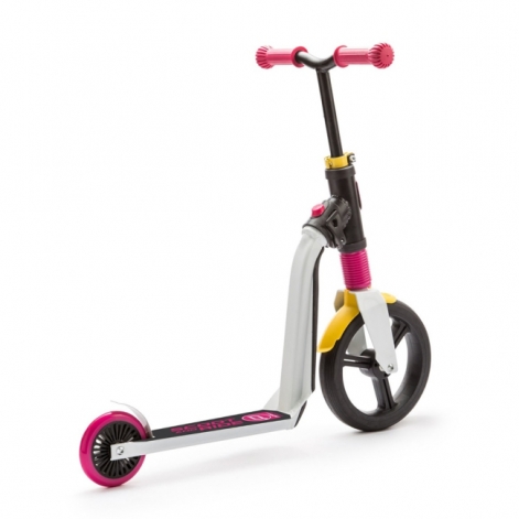 Самокат Scoot and Ride серии Highwayfreak 3.0 белый/розовый/желтый, 3-5 лет до 50 кг - lebebe-boutique - 3