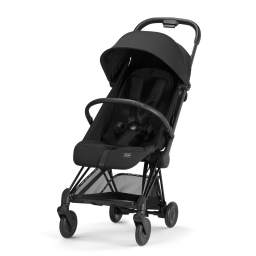 Коляска Coya Urban Mobility Black (з бампером та дощовиком)