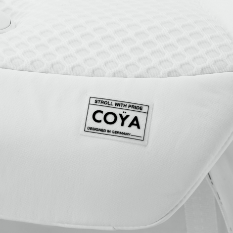Коляска Coya Urban Mobility White (з бампером та дощовиком) - lebebe-boutique - 11