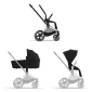 Шасси Priam & каркас Chrome Black - lebebe-boutique - 8