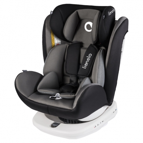 Дитяче автокрісло Lionelo BASTIAAN GREY (white base)