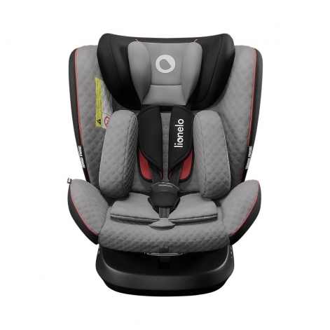 Детское автокресло Lionelo BASTIAAN ONE GREY STONE BLACK - lebebe-boutique - 3