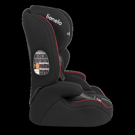 Детское автокресло Lionelo NICO BLACK RED - lebebe-boutique - 4
