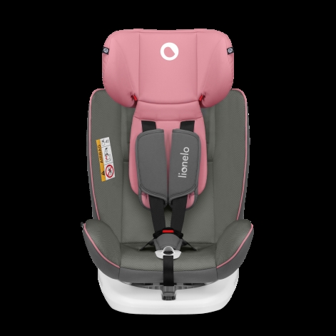 Детское автокресло Lionelo BASTIAAN PINK BABY  (white base) - lebebe-boutique - 2