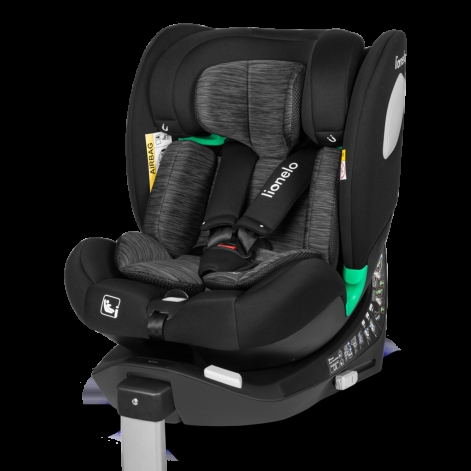 Детское автокресло Lionelo BRAAM I-size BLACK CARBON