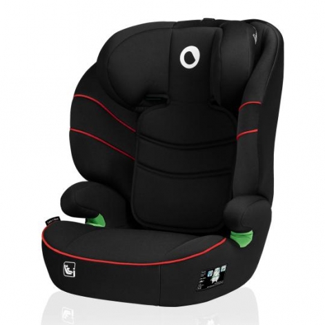 Детское автокресло Lionelo  LARS I-SIZE  SPORTY  BLACK  RED