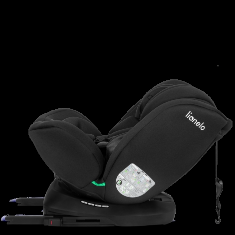 Детское автокресло Lionelo BASTIAAN I-SIZE BLACK CARBON - lebebe-boutique - 3
