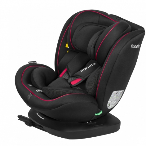 Детское автокресло Lionelo BASTIAAN I-SIZE BLACK RED - lebebe-boutique - 2