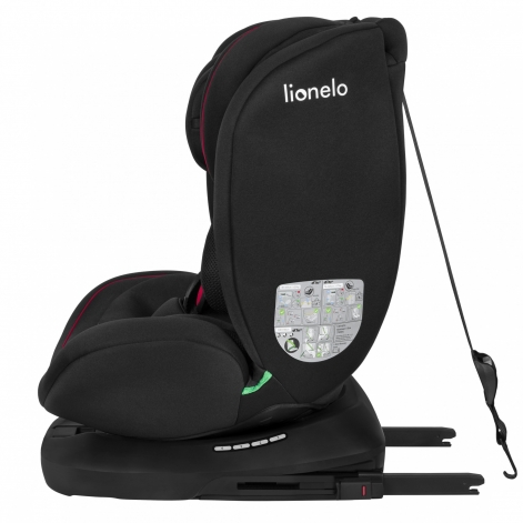 Детское автокресло Lionelo BASTIAAN I-SIZE BLACK RED - lebebe-boutique - 3
