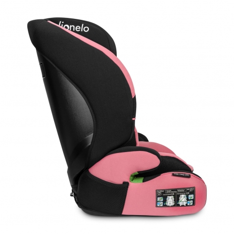 Детское автокресло Lionelo  LEVI ONE I-SIZE PINK ROSE - lebebe-boutique - 3