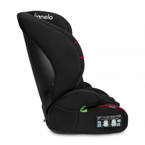 Дитяче автокрісло Lionelo  LEVI  I-SIZE SPORTY BLACK - lebebe-boutique - 3