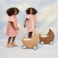 Плетений візочок Olli Ella Moon Strolley: Перламутровий (Shell) - lebebe-boutique - 4