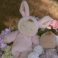 М’яка лялька Olli Ella Lullaby Cozy Dinkum: Кролик Моппет із колисковою (рожевий) - lebebe-boutique - 3