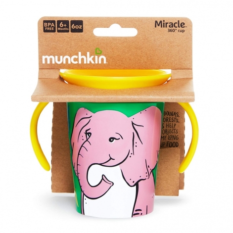 Чашка непроливна Munchkin "Miracle 360 WildLove", 177 мл - lebebe-boutique - 7