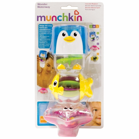 Іграшка для ванни Munchkin "Піраміда 3 в 1" - lebebe-boutique - 3