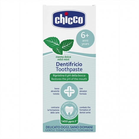 Зубная паста Chicco "Сладкая мята", с фтором, 50 мл - lebebe-boutique - 2
