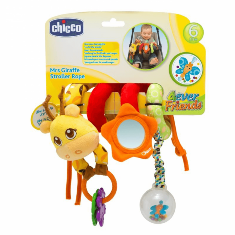 Игрушка на коляску Chicco "Жираф" - lebebe-boutique - 3