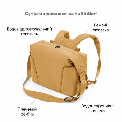 Сумка-рюкзак Stokke Xplory X для аксесуарів - lebebe-boutique - 2
