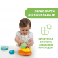 Игрушка-пирамидка Chicco Eco+ "Балансирующие камешки" - lebebe-boutique - 4