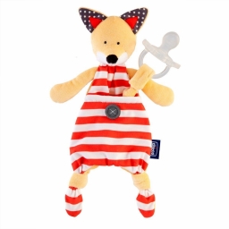 Іграшка з кліпсою для пустушки Chicco Fox