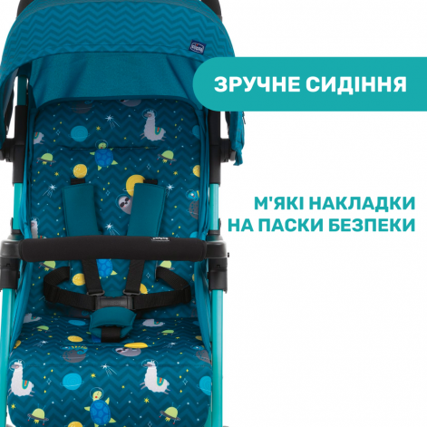 Прогулочная коляска Chicco Ohlala 3 Sloth in Space - lebebe-boutique - 8
