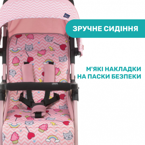 Прогулочная коляска Chicco Ohlala 3 Candy Pink - lebebe-boutique - 8