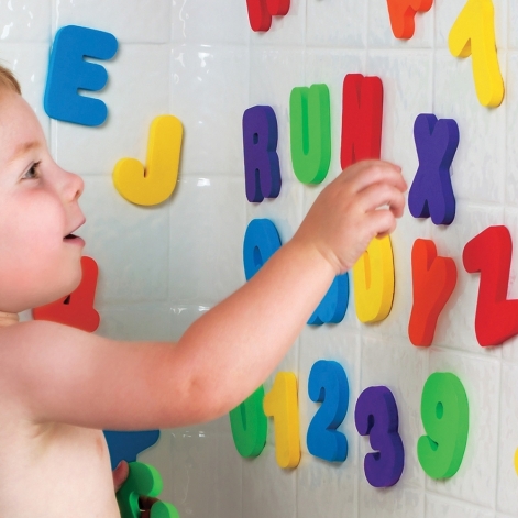 Игрушка для ванной Munchkin "Буквы и цифры" - lebebe-boutique - 2