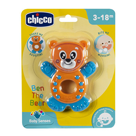 Брязкальце Chicco "Ведмедик Бен" - lebebe-boutique - 3