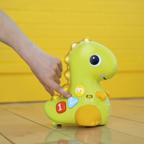 Игрушка музыкальная Bright Starts "Go, Go, Dino" - lebebe-boutique - 4