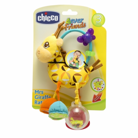 Игрушка-погремушка Chicco "Mrs. Жирафа" - lebebe-boutique - 2