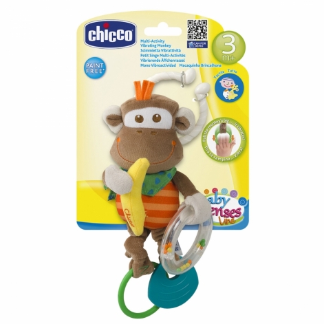 Іграшка-брязкальце Chicco "Мавпа" - lebebe-boutique - 2