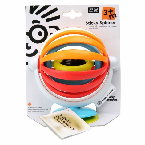 Іграшка на присосці Baby Einstein "Sticky Spinner" - lebebe-boutique - 5