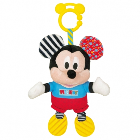 М'яка іграшка на коляску Clementoni "Baby Mickey", серія "Disney Baby"