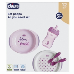 Набор посуды Chicco Meal Set, 12м+