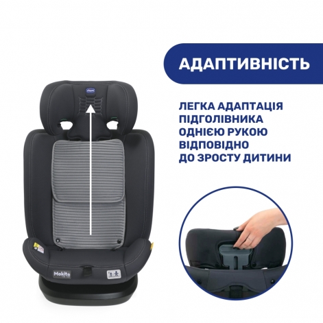 Автокрісло Chicco Mokita Air i-Size, група 1/2/3 - lebebe-boutique - 7