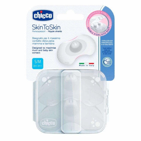 Накладки для сосков Chicco SkinToSkin, S-M (2шт) - lebebe-boutique - 3